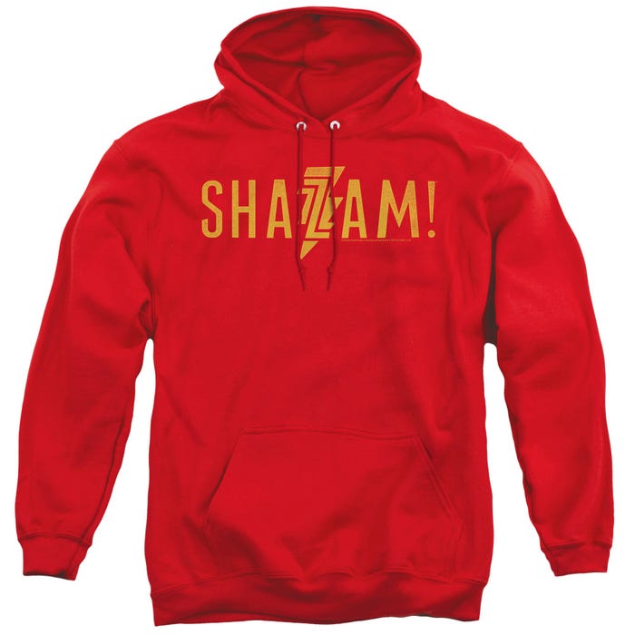 Shazam Movie Flat Logo Hoodie