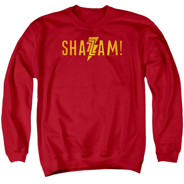 Shazam Movie Flat Logo Sweatshirt