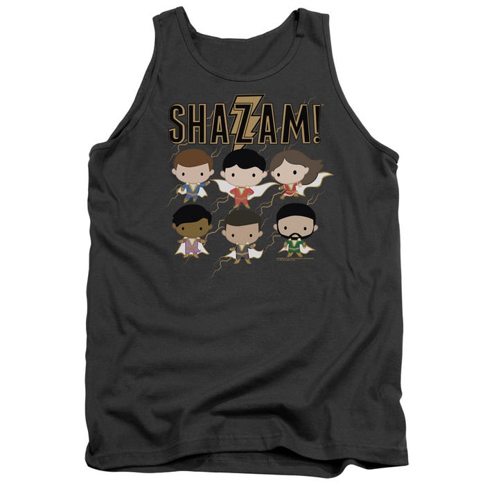 Chibi Group Shazam Tank Top