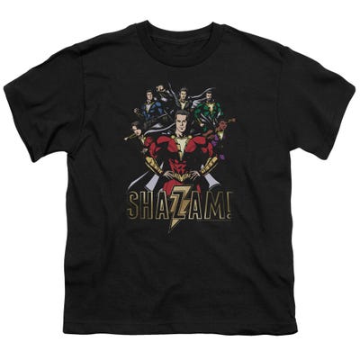 Shazam! Group of Heroes Kids T-Shirt