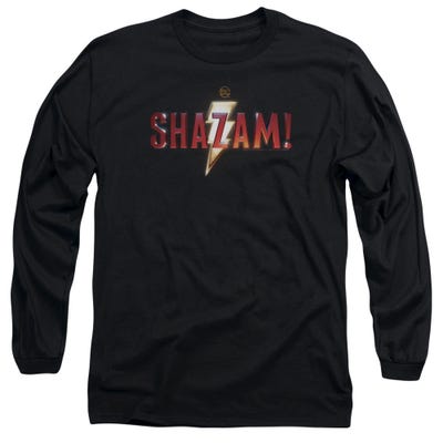 Shazam Movie Logo Long Sleeve Shirt