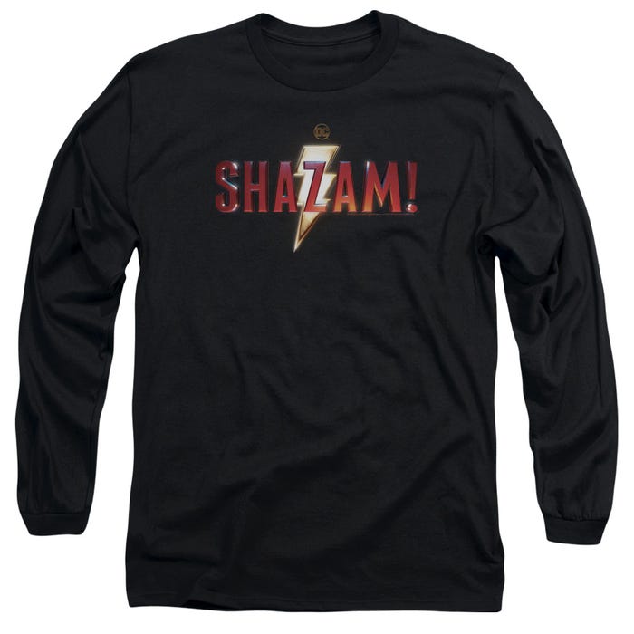 Shazam Movie Logo Long Sleeve Shirt
