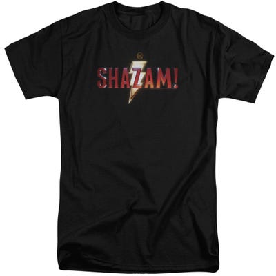 Shazam Movie Logo Tall T-Shirt