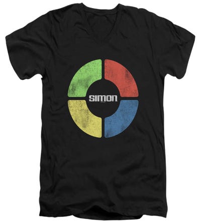 Simon Says V-Neck T-Shirt