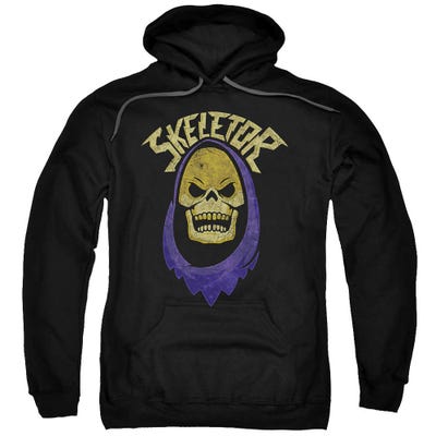 Skeletor Vintage Hood Masters of the Universe Logo Hoodie