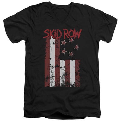 Skid Row Flagged V-Neck T-Shirt