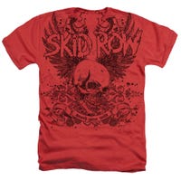 Skid Row Skull And Wings Heather Premium T-Shirt