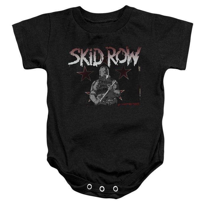 Skid Row Unite World Rebellion Baby Bodysuit