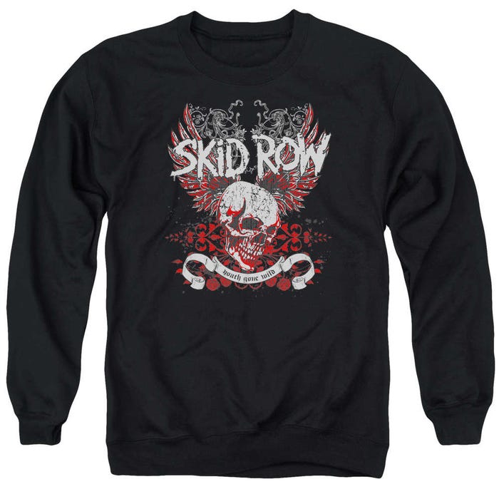 Skid Row Winged Skull Sweatshirt
