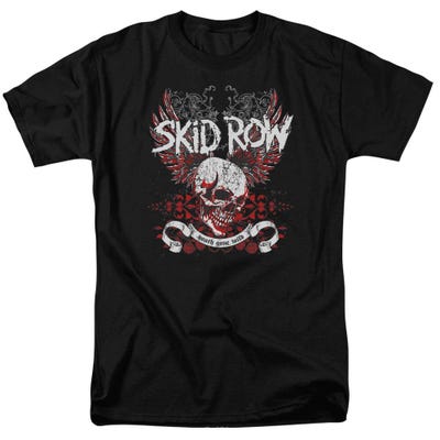 Skid Row Winged Skull T-Shirt