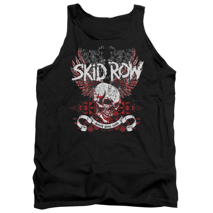 Skid Row Winged Skull Tank Top