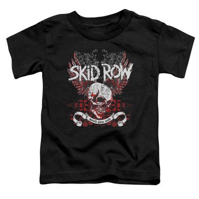 Skid Row Winged Skull Toddler T-Shirt