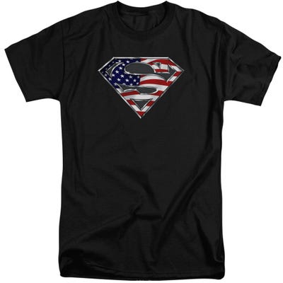 Superman All American Shield Tall T-Shirt