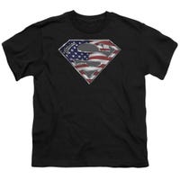 Superman All American Shield Kids T-Shirt