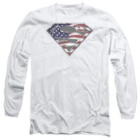 Superman All American Shield Long Sleeve Shirt