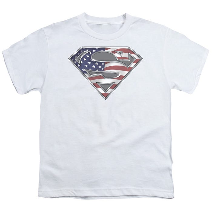 Superman All American Shield Kids T-Shirt