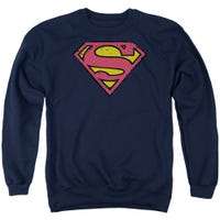 Superman Distressed Shield Sweatshirt
