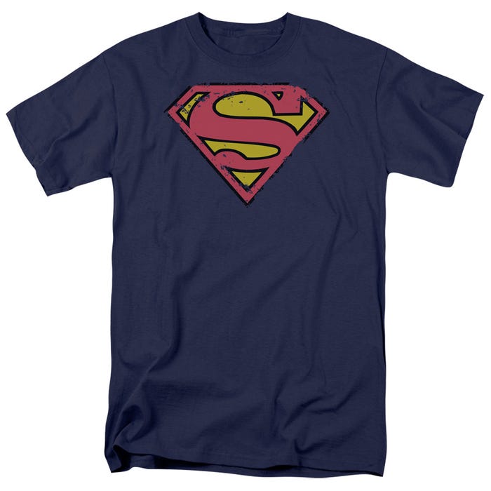 Superman Distressed Shield T-Shirt