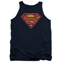 Superman Distressed Shield Tank Top