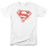 Superman Spray Paint Shield T-Shirt