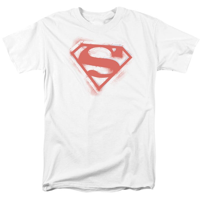Superman Spray Paint Shield T-Shirt
