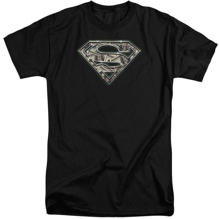 SUPERMAN ALL ABOUT THE BENJAMINS Tall T-Shirt