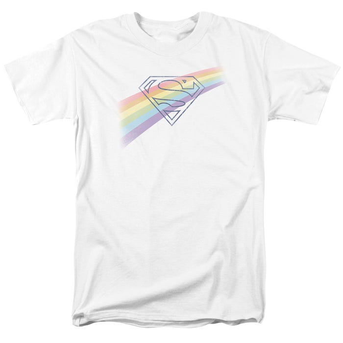 Superman Distressed Outline T-Shirt