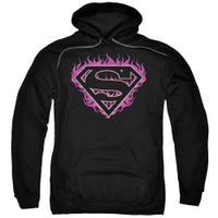 Superman Flames Hoodie