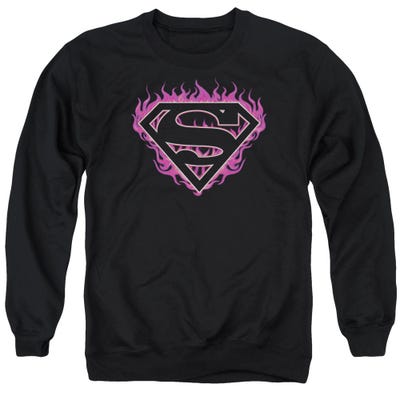 Superman Flames Sweatshirt