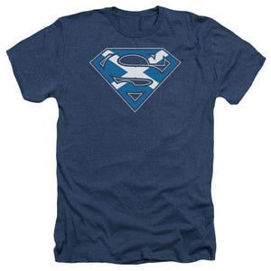 SCOTTISH SUPERMAN SHIELD Heather T-Shirt