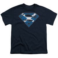 SCOTTISH SUPERMAN SHIELD Kids T-Shirt