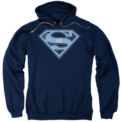 U N SUPERMAN SHIELD Hoodie