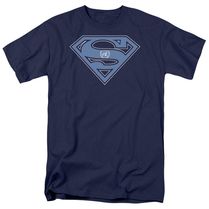 U N SUPERMAN SHIELD T-Shirt