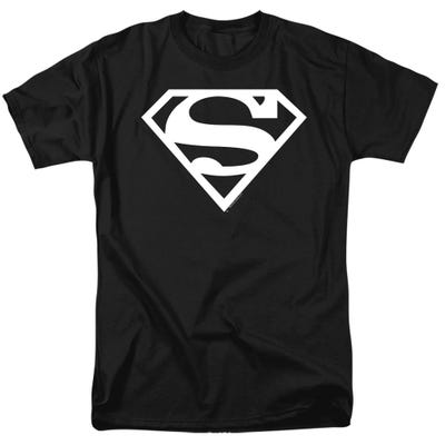 Superman Official White Logo T-Shirt