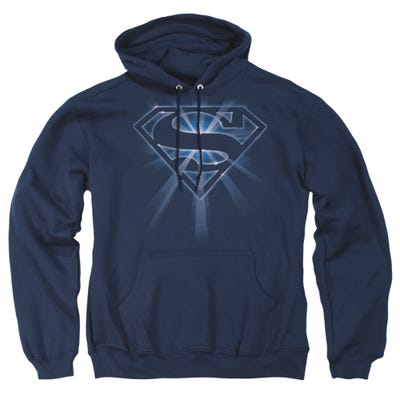 GLOWING SUPERMAN SHIELD Hoodie