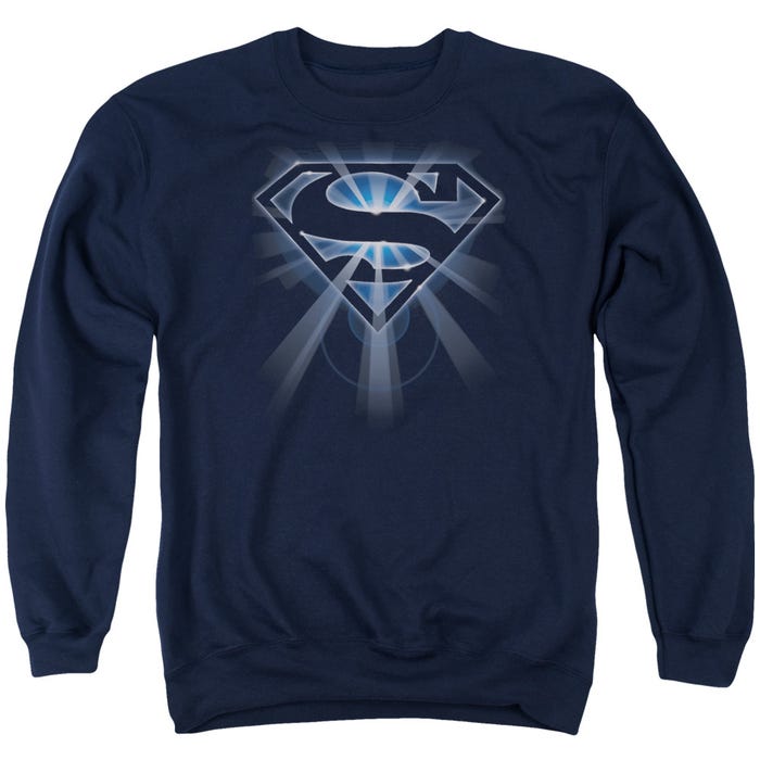 GLOWING SUPERMAN SHIELD Sweatshirt