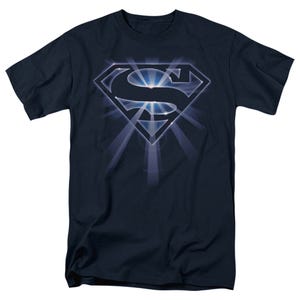 GLOWING SUPERMAN SHIELD T-Shirt