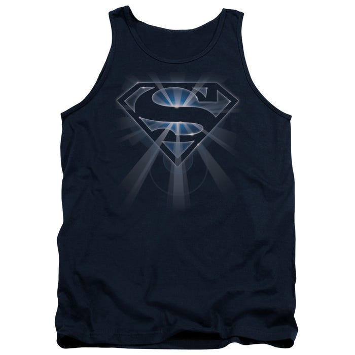 GLOWING SUPERMAN SHIELD Tank Top