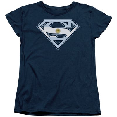 ARGENTINIAN SUPERMAN SHIELD Womens T-Shirt