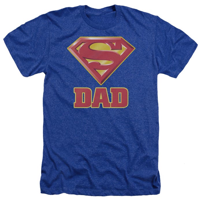 SUPER DAD Heather T-Shirt