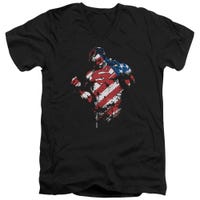 Superman The American Way V-Neck T-Shirt