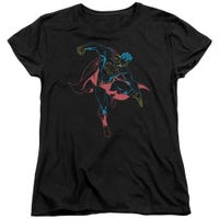 NEON SUPERMAN Womens T-Shirt