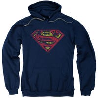 Superman Shield Rough Hoodie
