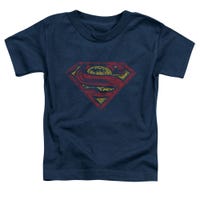 Superman Shield Rough Toddler T-Shirt