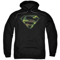 SUPERMAN DISTRESSED CAMO SHIELD Hoodie