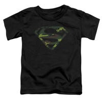 SUPERMAN DISTRESSED CAMO SHIELD Toddler T-Shirt