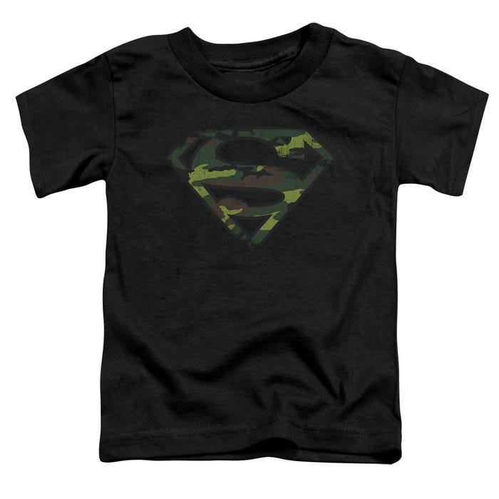 SUPERMAN DISTRESSED CAMO SHIELD Toddler T-Shirt