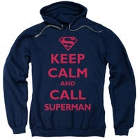 Keep Calm and Call Superman Hoodie