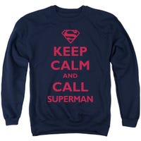 Keep Calm and Call Superman Sweatshirt