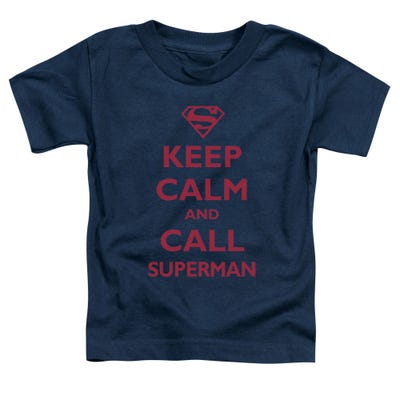 Keep Calm and Call Superman Toddler T-Shirt